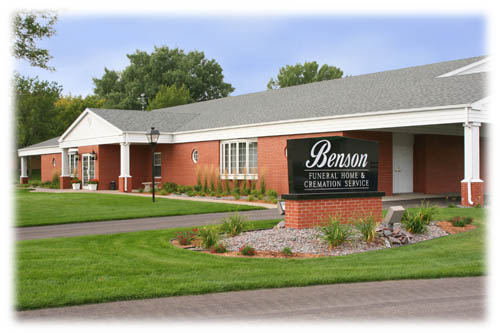 Benson Funeral Home Exterior