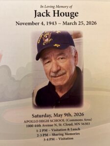 Jackie “Jack” R. Houge